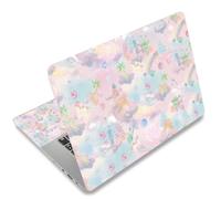 AORTDES Adesivo Protettivo Riusabile per Sticker Skin Laptop Netbook da 11,6 13 13,3 14 15 15,6 Pollici Skin Sticker e Cover Decal chromebook carino It-NEK-50