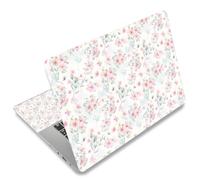 AORTDES Adesivo Protettivo Riusabile per Sticker Skin Laptop Netbook da 11,6 13 13,3 14 15 15,6 Pollici Skin Sticker e Cover Decal chromebook Fiorellino It-NEK-48