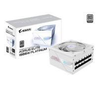 GIGABYTE AORUS ELITE P1000W ICE Alimentatore - PCIe 5.0 80 PLUS Platinum Design completamente modulare Ventola da 120 mm Compatibile con ATX 3.0 Spina EU
