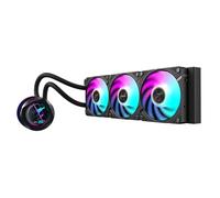 AORUS WATERFORCE X II 360 Liquid CPU Cooler, 360 mm Radiatore con 3 ventole ARGB a basso rumore da 120 mm, compatibile con Intel LGA1700 e AMD AM5 (GP-AORUS WATERFORCE X II 360)