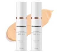 Aoseiens Crema idratante anti-invecchiamento SPF 46, tinta universale, protezione solare all-in-one e fondotinta per il viso, idratante della pelle e idratazione del viso