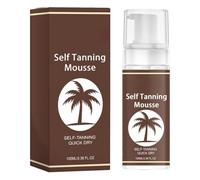 Aoseiens Mousse autoabbronzante, schiuma abbronzante per viso e corpo, schiuma abbronzante semplice senza sole, colore bronzo naturale baciato al sole