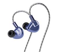 AOSHIDA LETSHUOER S12 Pro Cuffie In-Ear Auricolari 14.8 mm Driver Magnetico Planare Cuffie HiFi IEMS con Cavo in Rame Monocristallino Placcato Argento Jack per Cuffie da 2,5 mm/3,5 mm/4,4 mmmm (Blu)