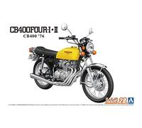 AOSHIMA 06385 Honda CB400 1976 CB400FOUR- Ⅰ･ⅱ Bicicletta No. 28 1/12 Scala