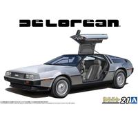 AOSHIMA 1/24 '82 DeLorean DMC-12 Supercar No.21 Plastic Model Kit Japan