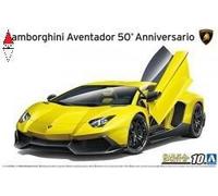 Lamborghini Aventador '13 50 Anniversario 1:24 Plastic Model Kit AOSHIMA