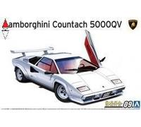 AOSHIMA 1/24 LAMBORGHINI COUNTACH 5000QV 85