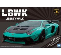 AOSHIMA 1/24 LB Works Lamborghini Aventador Limited Edition Ver.2 Liberty Walk