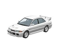 Aoshima 1/24 Snap Kit CE9A Lancer GSR Evo III 1995 modello preverniciato...