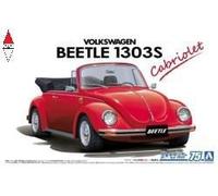 AOSHIMA 1/24 VOLKSWAGEN 15ADK BEETLE 1303S CABRIOLET 75