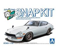 AOSHIMA 1/32 Snap Kit n.15CU-WH Nissan S30 Fairlady Z Custom White Plastic Kit