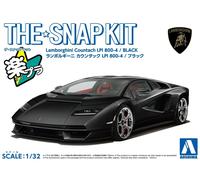 AOSHIMA 1/32 The Snap Kit n.19-D Lamborghini Countach LPI 800-4 Black Kit