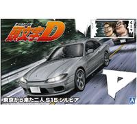 Aoshima - Initial D The Two Guys From Tokyo S15 Nissan Silvia 1/24 06611