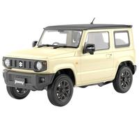 Aoshima JB64 Jimny 2018 - Kit modellino in chiffon avorio metallizzato in scala 1:24