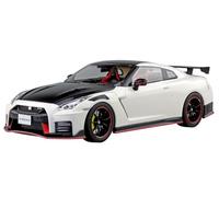 Aoshima Nissan R35 GT-R Nismo Special Edition 2022 (White Pearl) - Modellino in scala 1:24