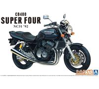 AOSHIMA The Bike 1/12 n.10 HONDA NC31 CB400 SUPER FOUR 1992 Model Kit Japan