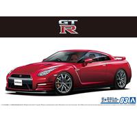 AOSHIMA The Model Car 1/24 No.3 Nissan R35 GT-R Pure Edition 2014 Plastic Kit
