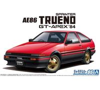 AOSHIMA The Model Car 86 1/24 TOYOTA SPRINTER AE86 TRUENO GT-APEX '84 Model Kit