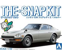 AOSHIMA The Snap Kit 1/32 NISSAN S30 Fairlady Z Silver Plastic Model Kit 13-D