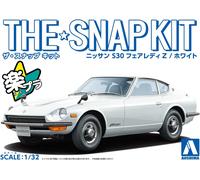 AOSHIMA The Snap Kit 1/32 NISSAN S30 Fairlady Z White Plastic Model Kit 13-A