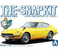 AOSHIMA The Snap Kit 1/32 NISSAN S30 Fairlady Z Yellow Plastic Model Kit 13-C
