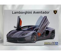 AOSHIMA The Super Car 1/24 n.4 '11 Lamborghini Aventador Plastic Model Kit