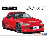 AOSHIMA The Tuned Car 1/24 n.38 HONDA RS mach PP1 BEAT 1991 Plastic Model Kit