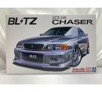 AOSHIMA Tuned Car 79 1/24 TOYOTA BLITZ JZX100 CHASER Tourer 1996 Model Kit Gi...