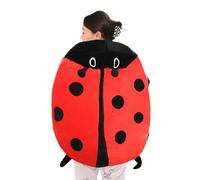 Aosrioylt Coccinella Indossabile Cuscino Grande a Forma Di Insetto Peluche Gigante Decorativo E Divertente Adulti Bambini(100cm/39.4in)
