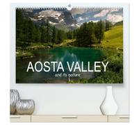 Aosta Valley and its nature (High Quality Premium Wall Calendar 2026 DIN A2 landscape),CALVENDO 12 Month Wall Calendar: The green in the North West Italy