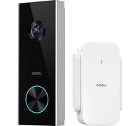 Aosu AOS-V8P2.WAEU01000 V8P Video citofono WLAN Kit completo 1 pezzo Grigio, Bi