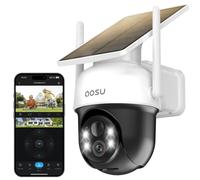 aosu Telecamera Wi-fi Esterno Senza Fili Batteria Telecamera di Sicurezza Estern