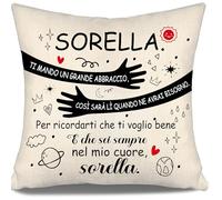 Aosumin Ti Mando Un Grande Abbraccio Copricuscini - Regalo di Compleanno e Natale per Sorella