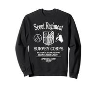 AOT Scout Regiment Special Ops Survey Corp Logo Anime Felpa