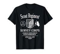 AOT Scout Regiment Special Ops Survey Corp Logo Anime Maglietta