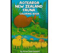 Aotearoa New Zealand Fauna Coloring Book