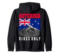 Aotearoa Vibes Only - Bandiera della Nuova Zelanda Felpa con Cappuccio