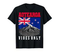 Aotearoa Vibes Only - Bandiera della Nuova Zelanda Maglietta