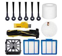 aoteng Kit di Accessori per Shark IQ R101AE (RV1001AE) IQ R101 (RV1001) Robot Aspirapolvere Ricambi Confezione Spazzole Principali Filtri Spazzole Laterali