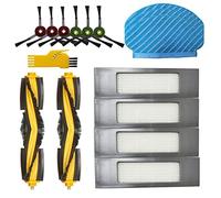 aotengou Accessori per ECOVACS DEEBOT OZMO 950 920 N8 Yeedi 2 Hybrid Robot Aspirapolvere Ricambi 2 Spazzola principale, 6 Spazzola laterale, 4 Filtro HEPA, 3 Mop