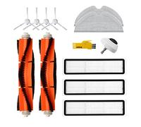 aotengou Kit Accessori di Ricambio per Dreame L10 Pro Dreame D9 Robot Aspirapolvere 12 Confezioni 2 Spazzole Principali, 3 Filtri, 4 Spazzole Laterali, 2 Panni Mop e 1 Ruota Anteriore