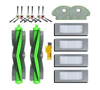 aotengou Kit Accessori di Ricambio per iRobot Roomba Combo R111840 R1138 Robot Aspirapolvere 14 Confezioni 2 Spazzole Principali, 4 Filtri, 6 Spazzole Laterali, 2 Panni Mop