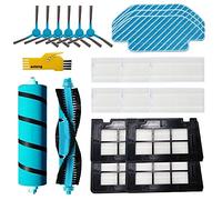 aotengou Kit accessori ricambio per Cecotec Conga 7090 IA 6090 Ultra 6490 5490 5090 robot aspirapolvere 21 confezioni di spazzola principale, filtro, spazzola laterale e panno per mocio