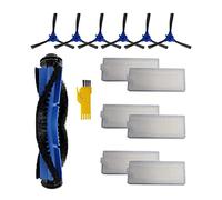 aotengou Kit di accessori di ricambio per il robot aspirapolvere Cecotec Conga 2290 Ultra e Titanium 13 confezioni 1 spazzola principale e 6 filtri e 6 spazzole laterali