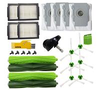 aotengou Kit di accessori di ricambio per iRobot Roomba i7 i7 + j7+ J7 i3 i3+ E5 E6 E7 Robot aspirapolvere 25 confezioni 2 set di spazzole a rullo, 4 filtri, 6 spazzole laterali, 4 sacchetti per vuoto