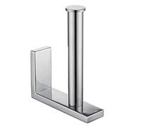 Aothpher Portarotolo di carta igienica a parete SUS304 in acciaio inox dispenser per rotolo di carta igienica verticale orizzontale moderno porta fazzoletti da bagno, finitura lucida