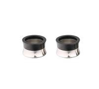 Aotiwe 1 paio di orecchini a cerchio, kit di orecchini a cerchio in acciaio inox bicolore, piercing per il corpo, 9/16 inch, Acciaio inossidabile, Non pietra preziosa