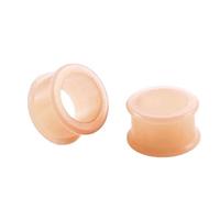 Aotiwe 2 Pezzi Plug Orecchio Silicone, Kit Spalmatore Chair Style Fashion Expanders per Piercing, 20mm, Silicone, Senza Gemme
