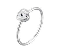 Aotiwe Anelli di fidanzamento vintage da donna, anelli per mano destra per donne triangolari con moissanite, Q 1/2, Platino 950, Moissanite