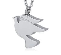 Aotiwe Set di collane gotiche, forma non standard, in acciaio inox, regalo per mamma per battesimo